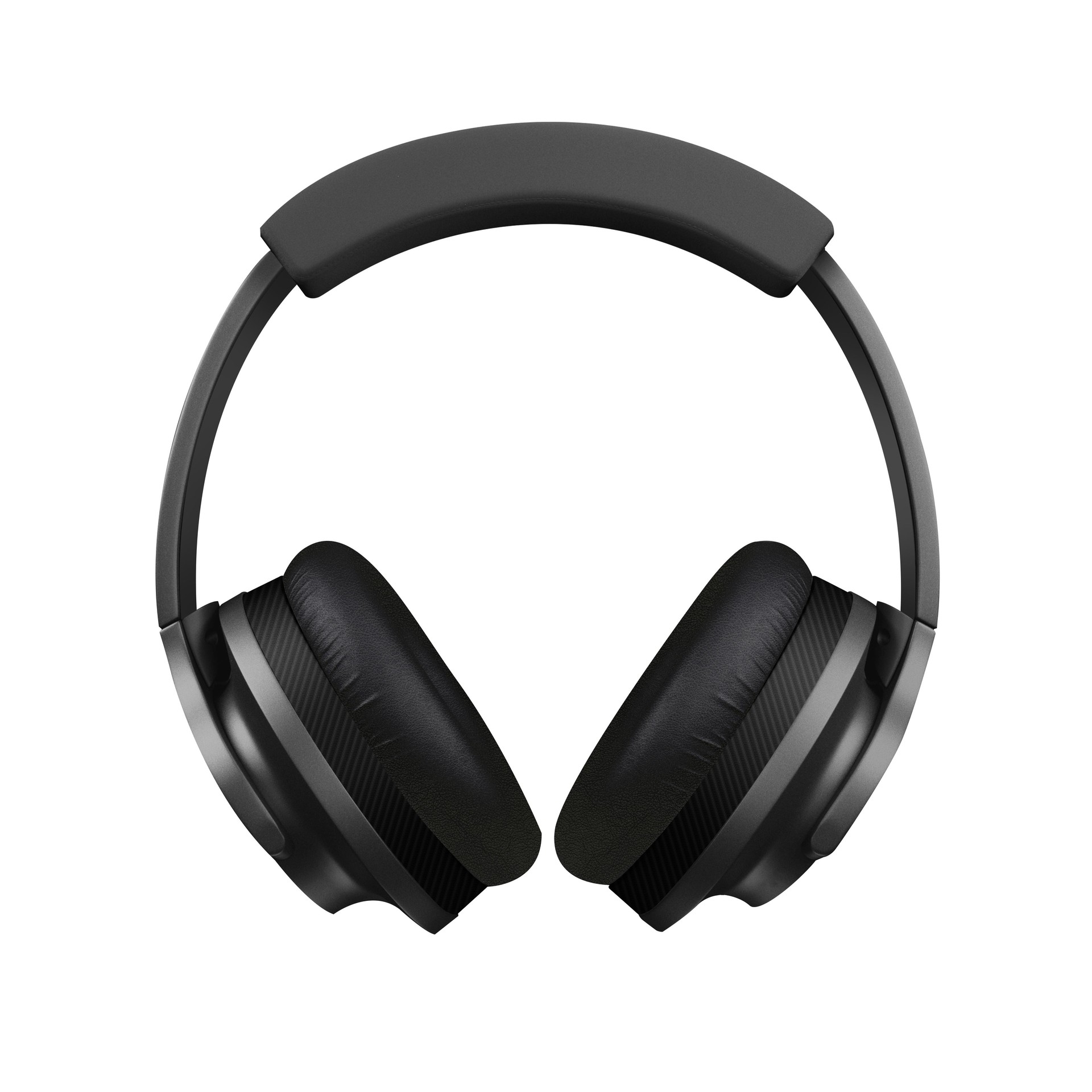 Cuffie wireless isolate su sfondo bianco